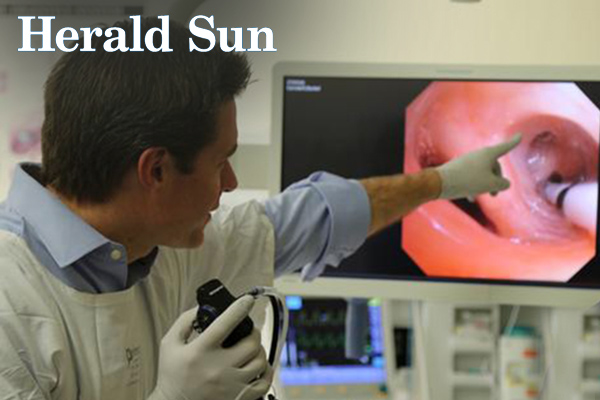 HERALD SUN – Rare Medical Procedure Bronchial Thermoplasty